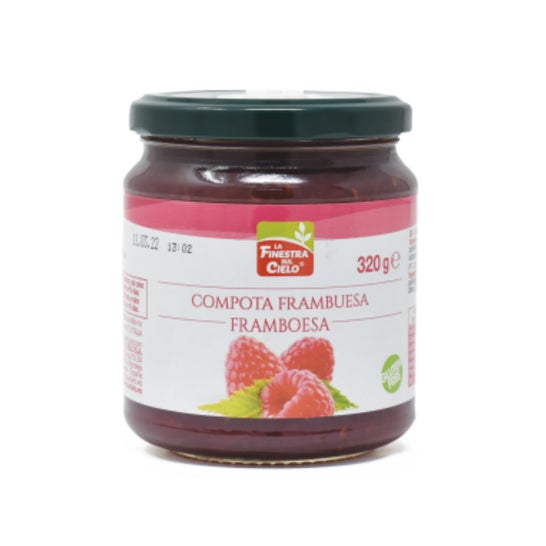 La Finestra sul Cielo Organic Sugar Free Raspberry Jam 320 g
