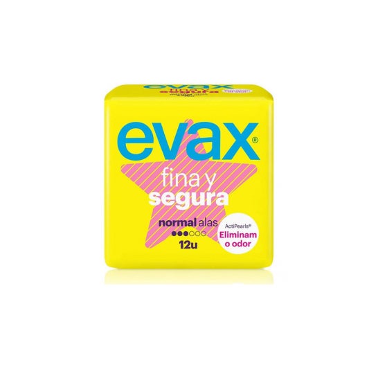 Evax Compresas Higienicas Femeninas Fina Y Segura Normal Con Ala