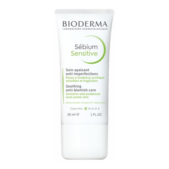 Bioderma Sébium Sensitive Soothing Soothing Soothing Anti-imperfezioni 30ml