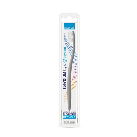 Elgydium Estilo de cepillo de dientes Reciclaje Medio 1ud