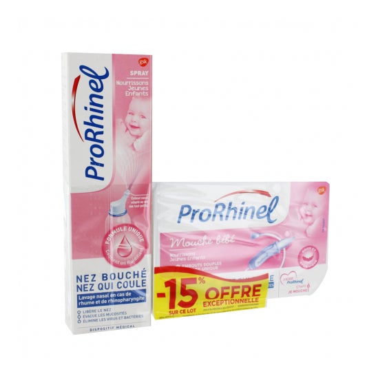 Prorhinel Pack Nasal Spray Infants 100ml + Baby Fly