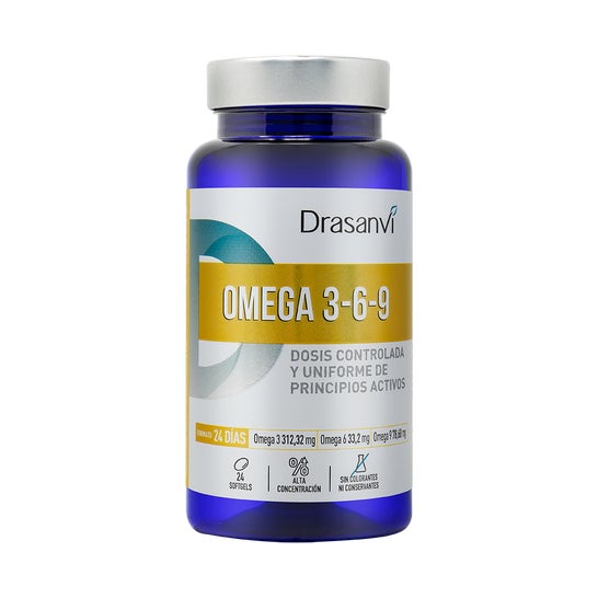 Drasanvi Nutrabasics Omega 3,6 und 9 24 Perlen