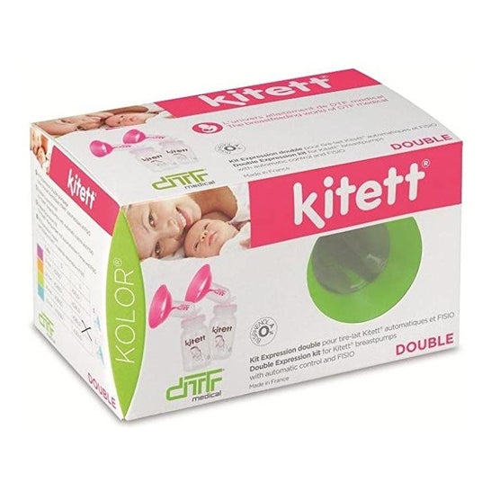 Kitett Kit Expression Podwójna Kolorowa Pompka do Piersi Rozmiar L 24mm Kitett Kit Expression Podwójna Kolorowa Pompka do Piersi Rozmiar L 24mm