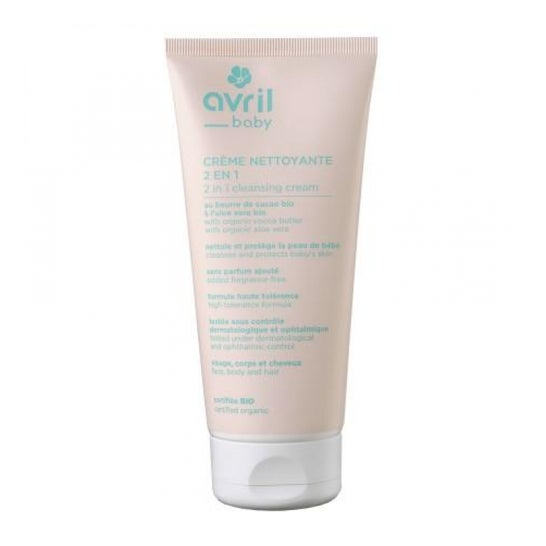 Avril Crème Nettoyante 2 En 1 Bébé 200 Ml Certifiée Bio