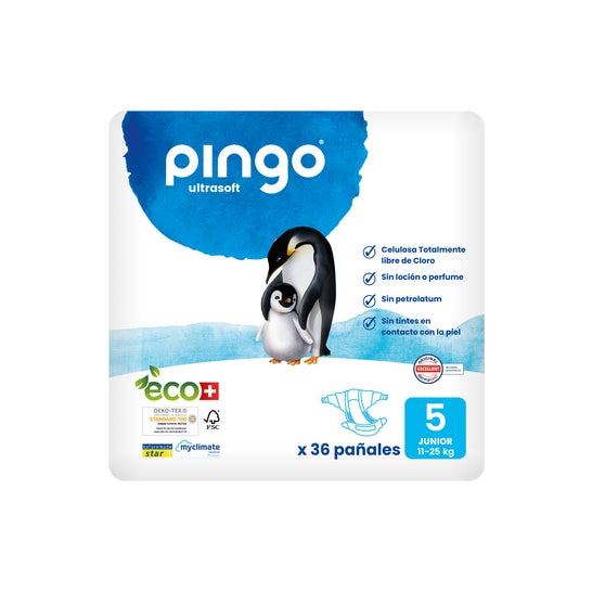 Pingo Junior Diapers T5 36 uts