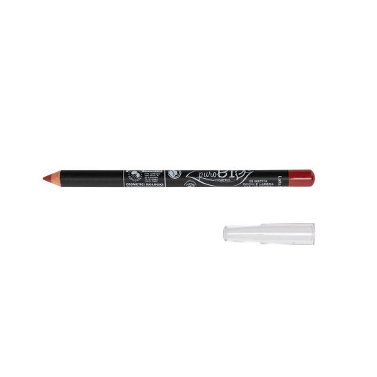 Purobio lápiz delineador de labios ecológico rojo 09 1,1g