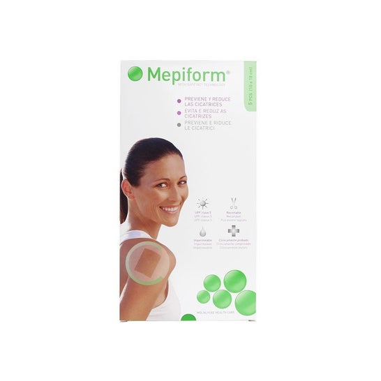Mepiform Scar Reducer Silicone Gel Sheets 10x18cm 5 uts