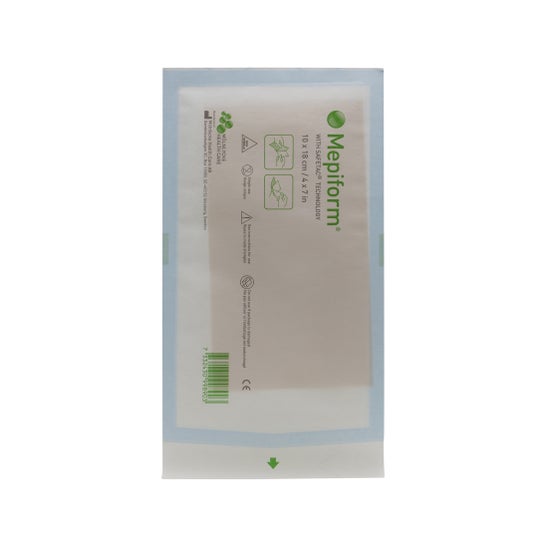 Mepiform reductor de cicatriz silicona lámina 10x18cm 5uds