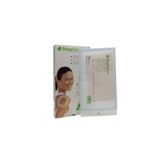 Mepiform reductor de cicatriz silicona lámina 10x18cm 5uds