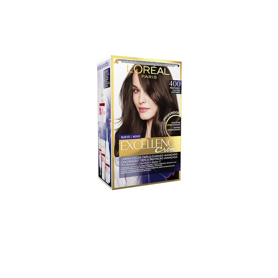 L'Oreal Excellence Brunette Tint 400 True Brown 1pc