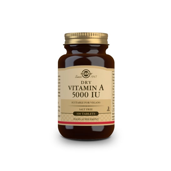 Solgar Vitamina A Seca 5000UI Palmitato 100comp