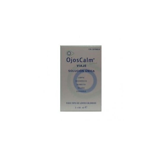 OjosCalm solución única de viaje 30 ml+30 ml