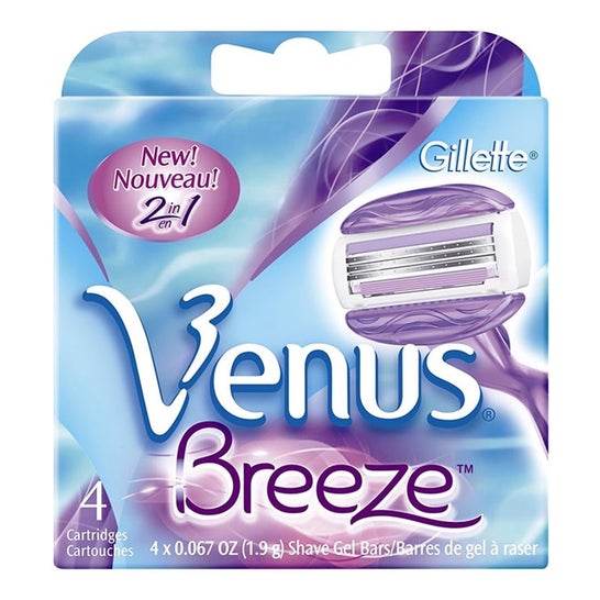 Gillette Venus Breeze Recambio 4 Uds
