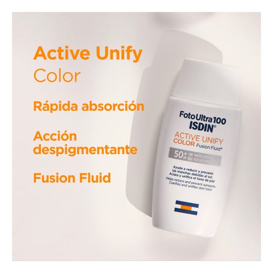 ISDIN® FotoUltra 100 Active Unify Fusion Fluid Color SPF50+ 50ml