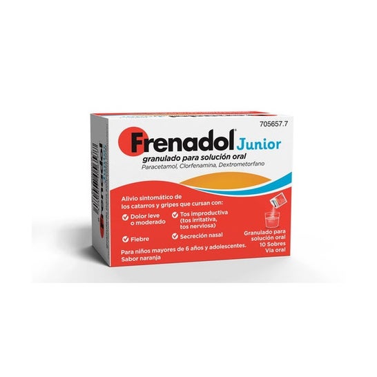 Frenadol Junior 10 sobres