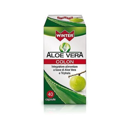dikte Keelholte hoofdonderwijzer Winter Aloe Vera Colon 40 Capsules | PromoFarma