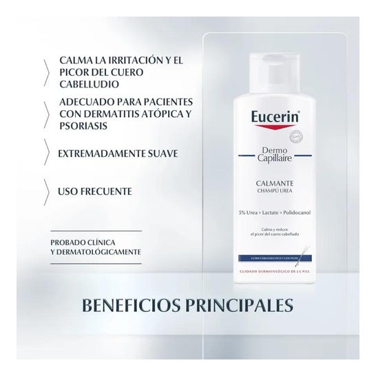 Eucerin DermoCapillaire Calming Urea Shampoo 250ml Eucerin DermoCapillaire Calming Urea Shampoo 250ml