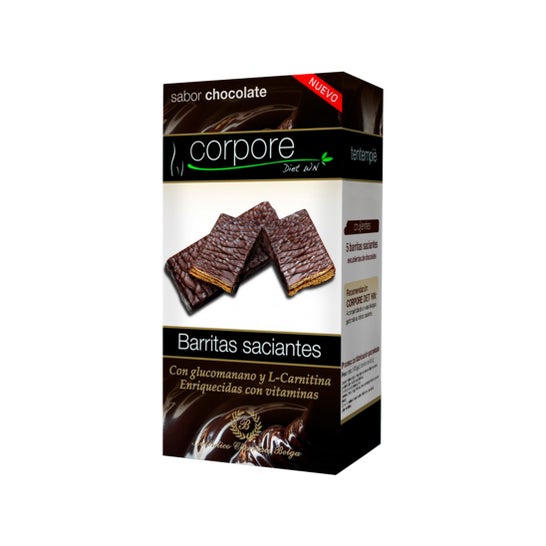 Corpore Dieta al cioccolato Bar Soddisfacente 5 pz 35g