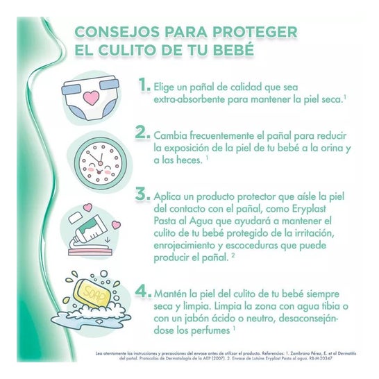 Eryplast Water Based Baby Diaper Cream 2 x 125ml Eryplast Water Based Baby Diaper Cream 2 x 125ml