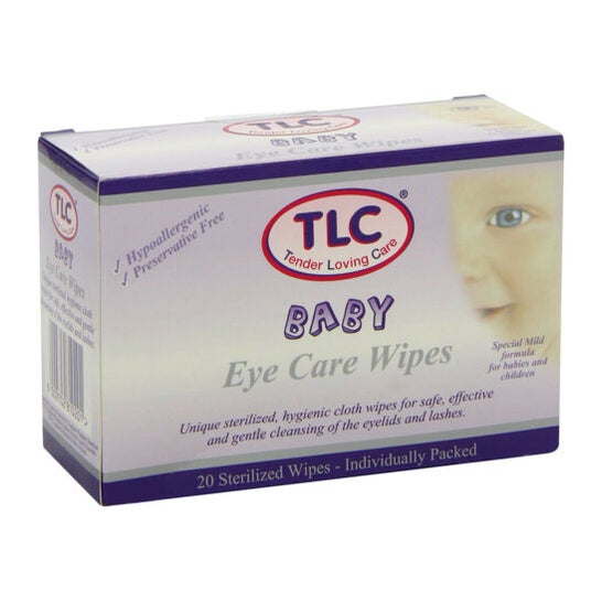 Tlc Baby Eye Wipes 20u