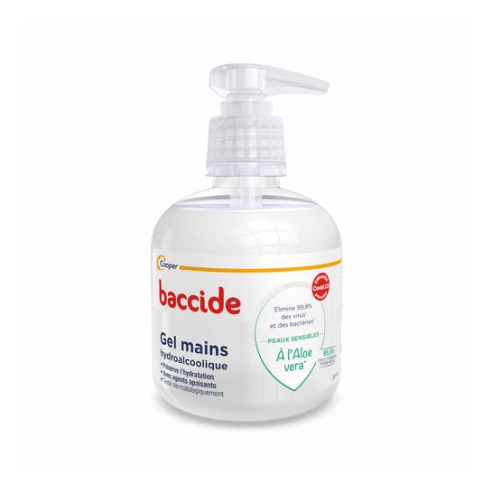Baccide White Gel Handreiniger Gevoelige Huidverwijdering In 300 mL