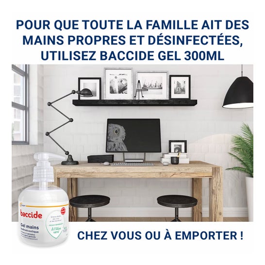 Baccide gel de Manos Hidroalcohólico Pieles Sensibles 300 ml