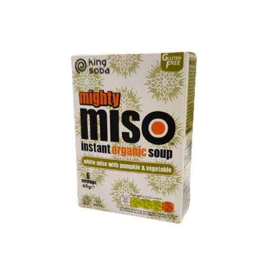 King Soba Miso Soup With Pumpkin And Vegetables 6x10g