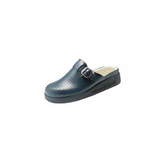 Leco Komfort Clogs blau nå40 1 Paar