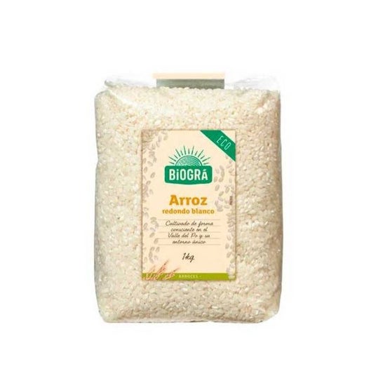Organic White Rice Bio 1Kg