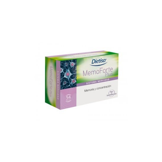 Dietisa Memoforte Plus Sistema Nervioso 54 perlas