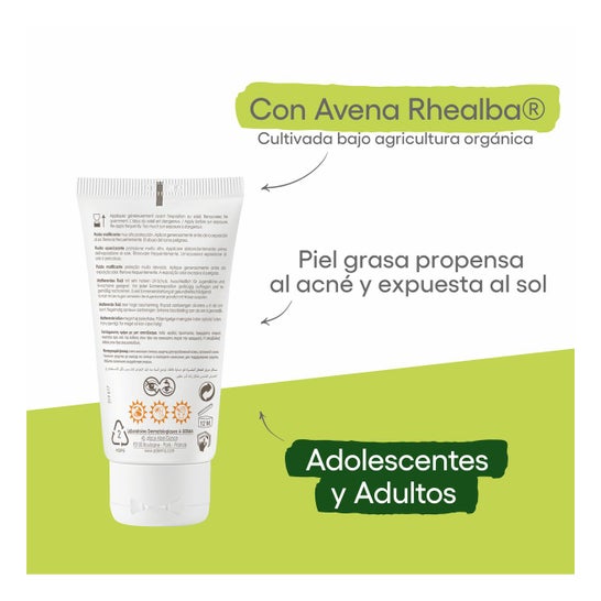 A-Derma Protect Ac Spf50+ Fluido Solar Matificante 40 ml