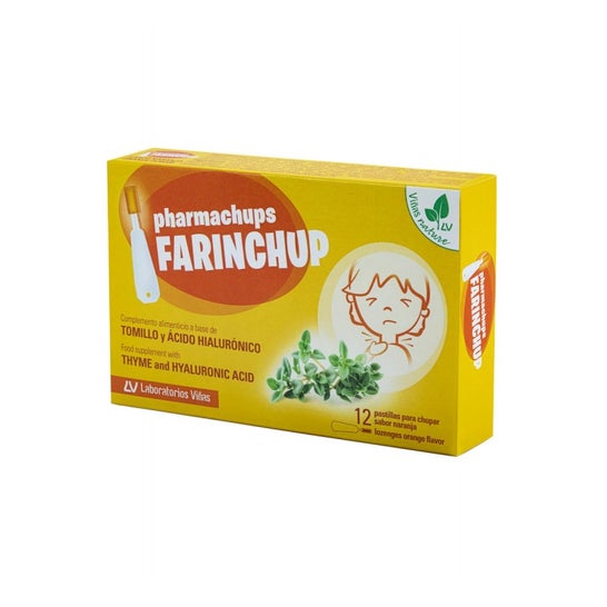 Pharmachups Farinchup Sabor Naranja 12uds