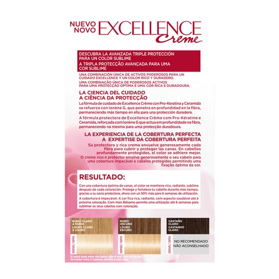 L'Oreal Set Excellence Creme Tint 01 Ultra Light Natural Blonde