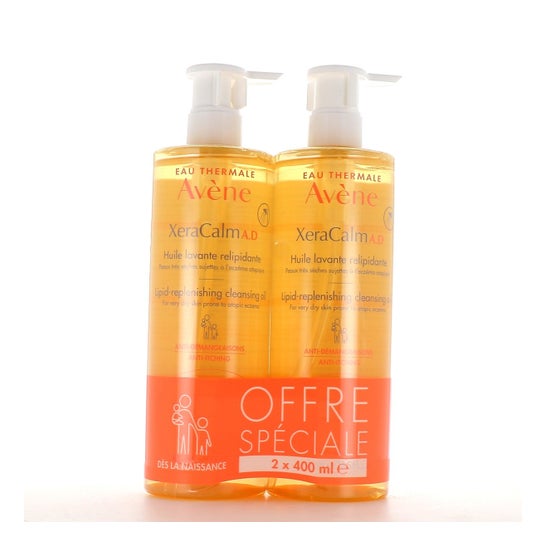 Avene XeraCalm A.D Reinigungsöl 2x400ml