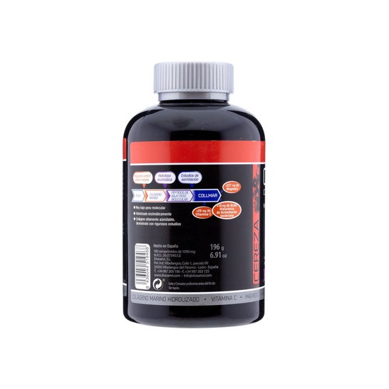Drasanvi Collmar® Colágeno Marino + Magnesio Sabor Cereza 180 comp