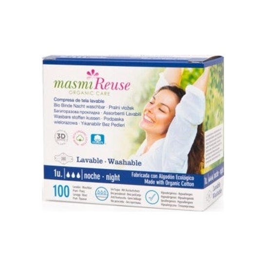 Masmi Herbruikbare Menstruatie Slipjes M 1pc