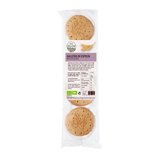 Eco-Salim Spelt biscuits with Chocolate Bio 100g