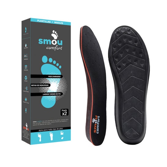 Smou Comfort indlægssåler størrelse 42-43 1 par