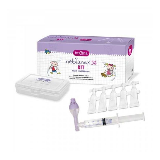 Pharmasor Kit Nebianax 3% Limpieza Nasal