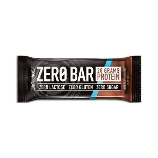 Biotech Usa Zero Bar Barrita Proteina Choco-Avellana 50g