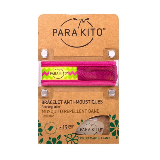 Para'Kito Graffic E&G Anti Mosquito Bracelet Pink 1ut