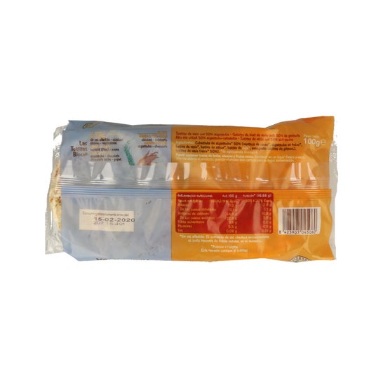Biocop Tortitas Maíz Algarroba Bio 100 g