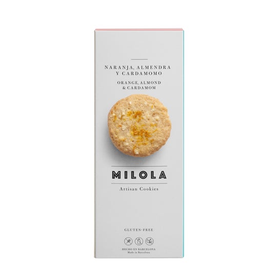 Milola Biscotti Arancia Mandorle Cardamomo 140g