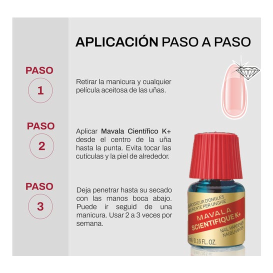 Mavala Science K+ Nail Hardener 5ml