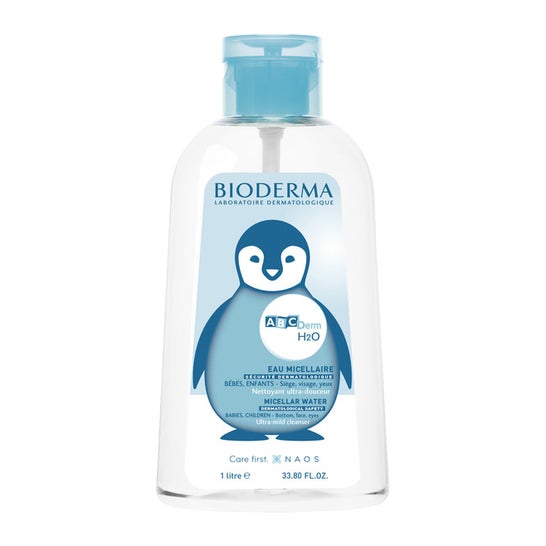 BIODERMA ABCDERM Crema detergente nutriente Crema detergente 1l bottiglia a pompa