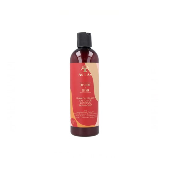As I Am Restore & Repair Shampoo Castor Oil Black 355ml