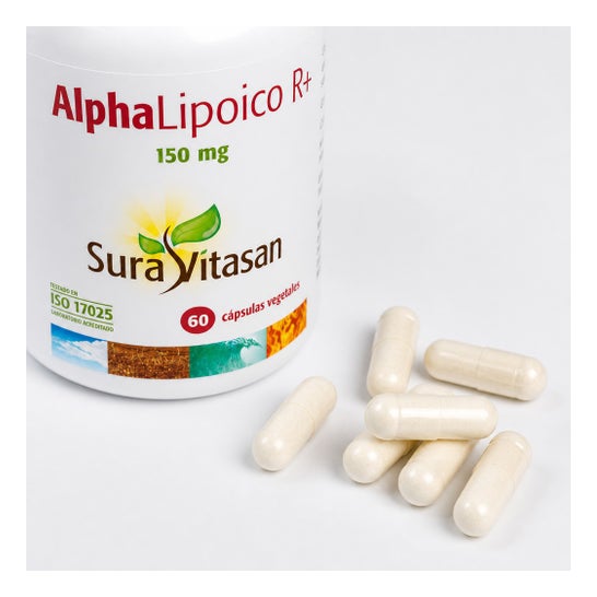 Sura Vitasan Alpha Lipoico R+ 150 mg 60 caps