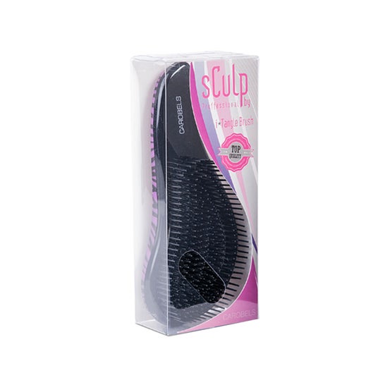 Sculpby I-tangle Brush Zebra Violet