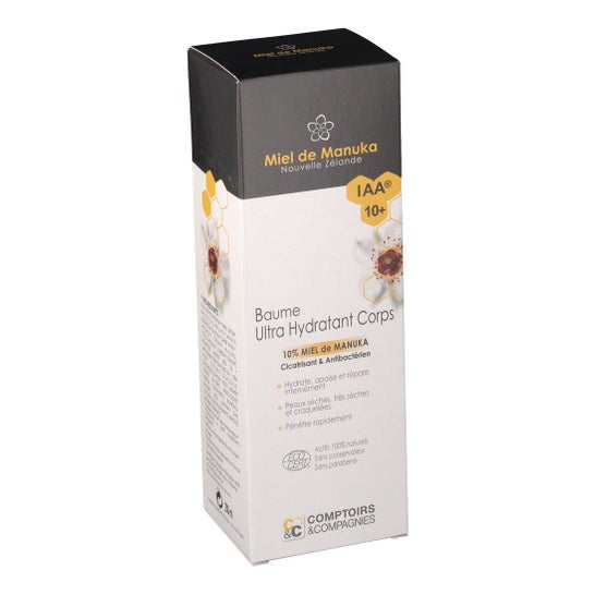 Comptoirs et Compagnie Baume Ultra Hydratant Bio 10% Manuka Honey IAA10+ 200ml