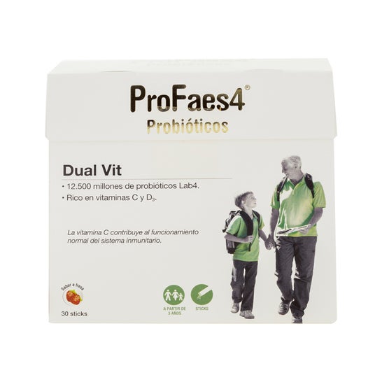 ProFaes4 Probióticos Dual Vit 30 sticks
